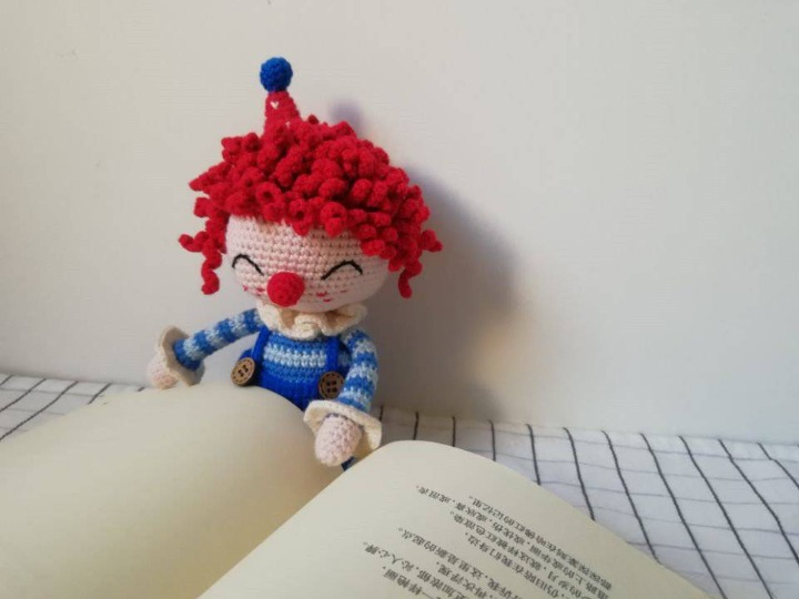 Whimsical Amigurumi Clown Crochet Pattern