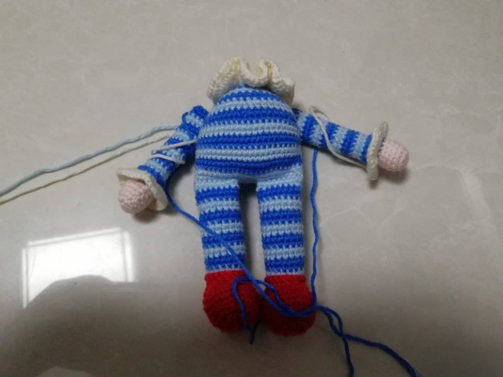 Whimsical Amigurumi Clown Crochet Pattern