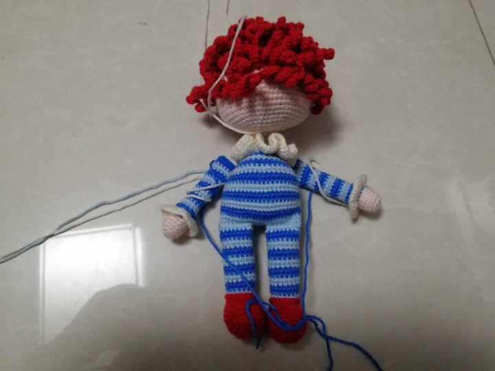 Whimsical Amigurumi Clown Crochet Pattern