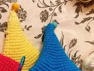 Colorful Crochet Clown