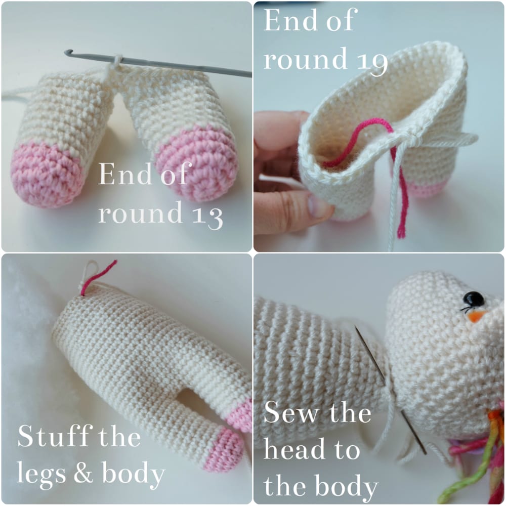 How to Crochet Twinkle Toes the Unicorn