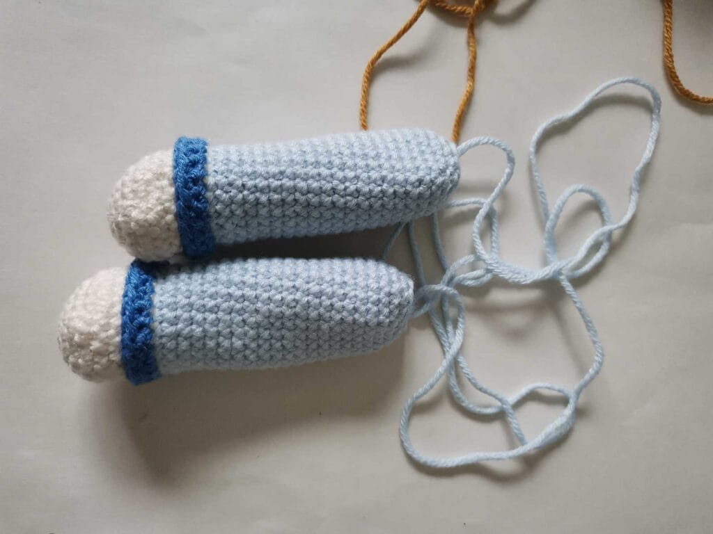 Musical Crochet Dog Doll