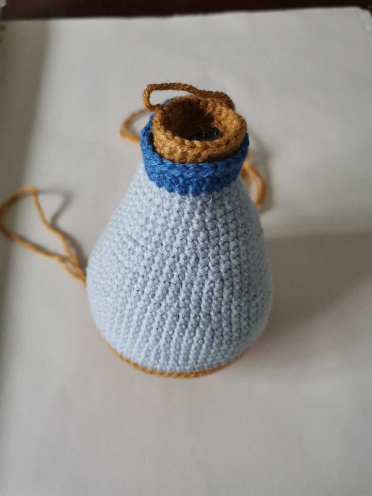 Musical Crochet Dog Doll