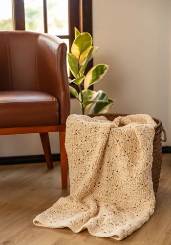 Pure Nature Blanket: A Simple & Earthy Crochet Pattern