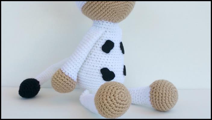 Mabel the Cow Crochet Pattern