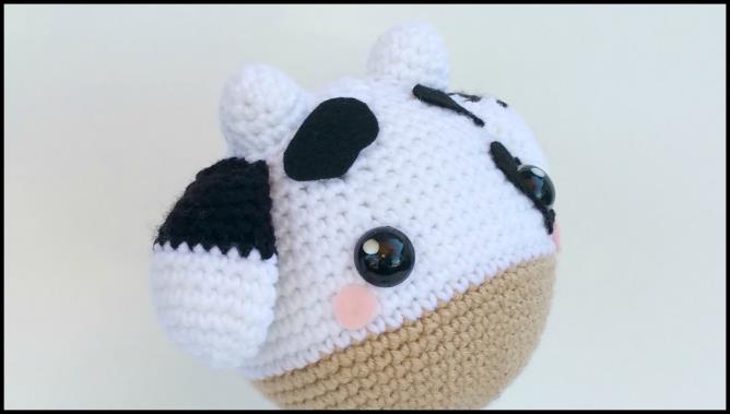 Mabel the Cow Crochet Pattern