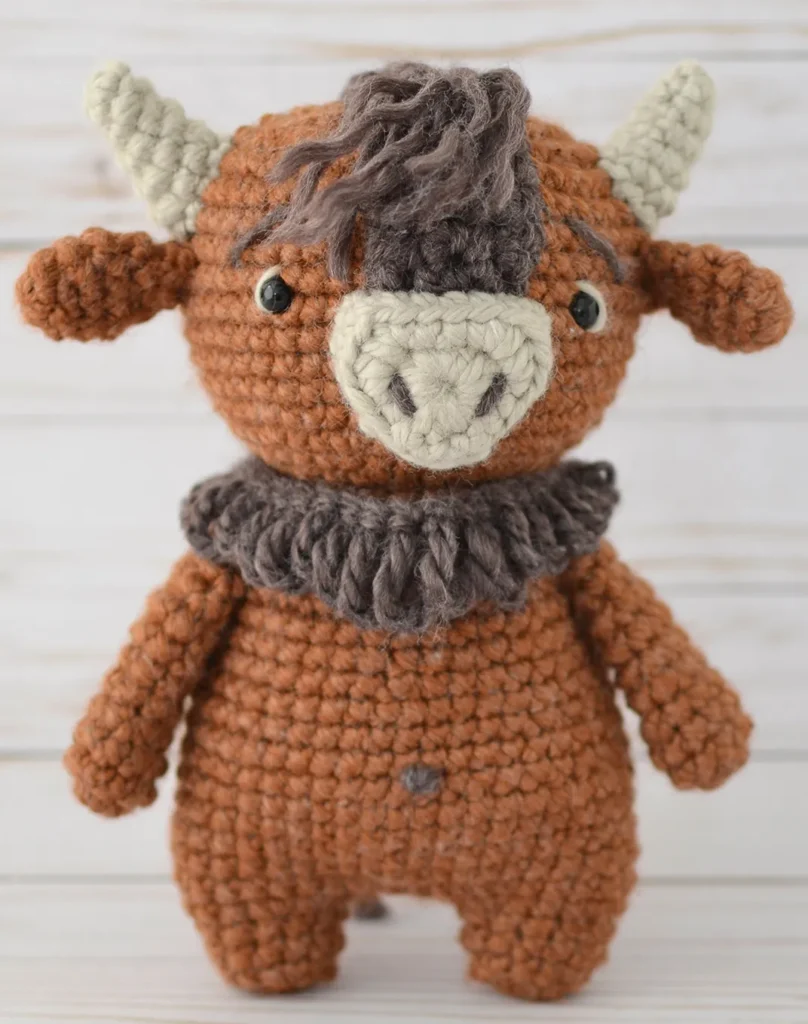 Crochet Cody the Bison: