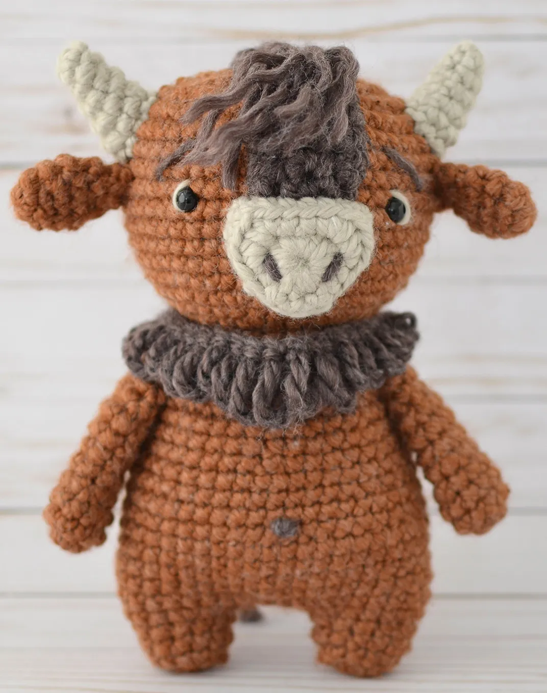 Crochet Cody the Bison: