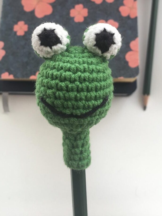 Cute Crochet Pencil Topper Pattern