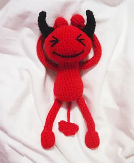 Adorable Red Devil Amigurumi: Free Crochet Pattern for Beginners
