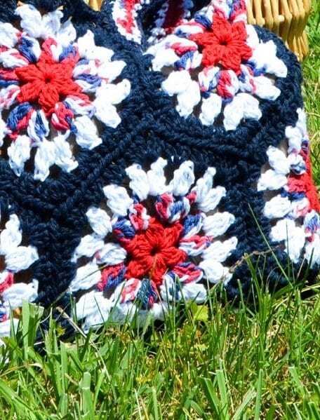 Hexagon Summer Tote Bag