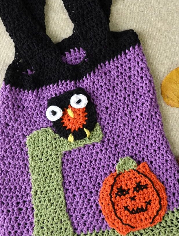 Jack and Hooty Treat Bag: A Spooktacular Halloween Crochet Project
