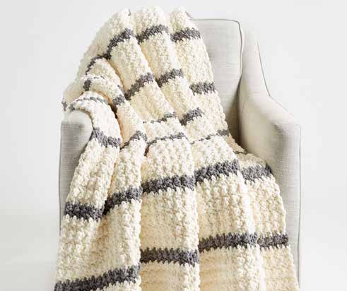 Bernat Pin Stripe Crochet Blanket: A Cozy & Modern Free Pattern