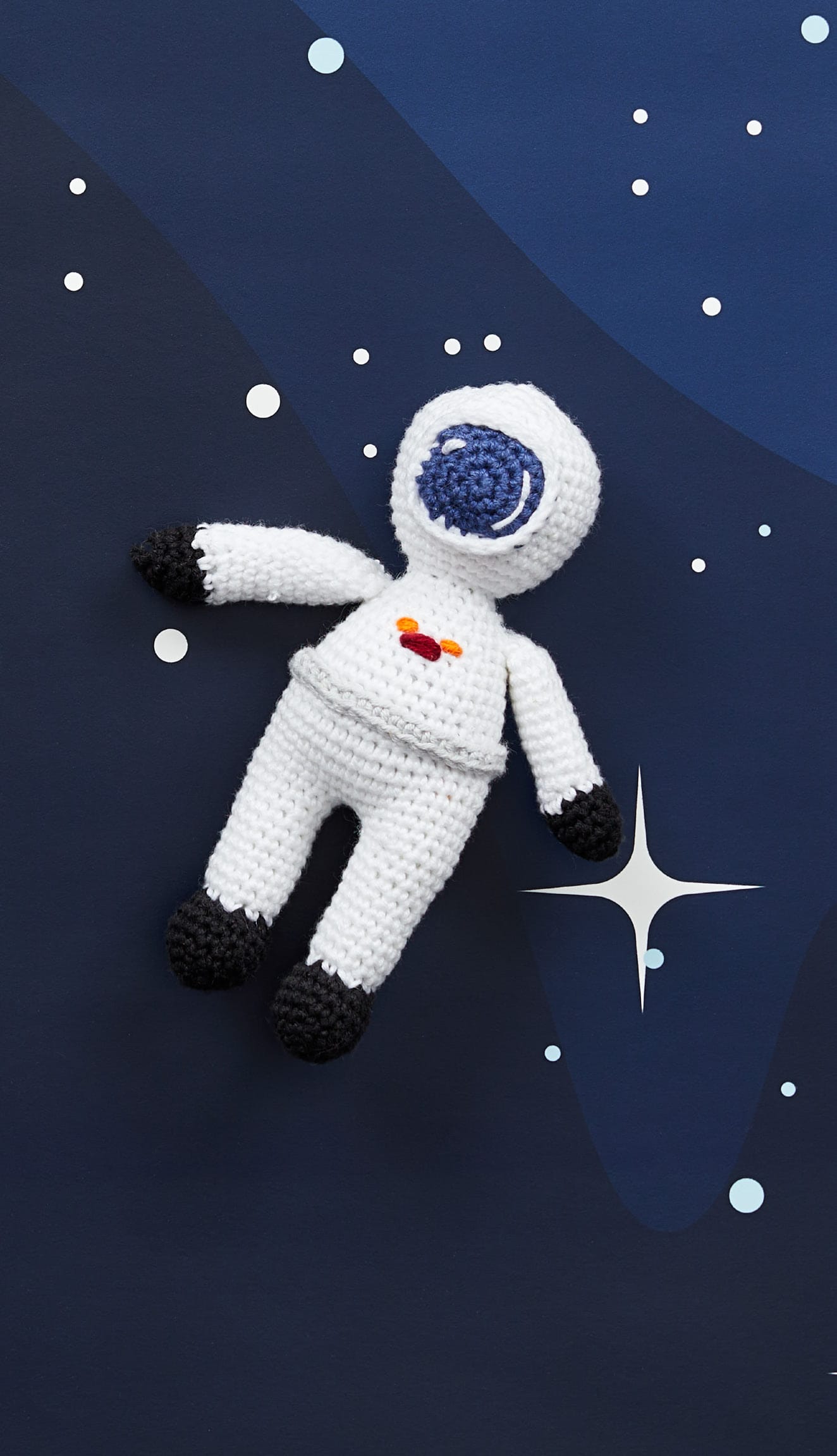 Minikins Astronaut: A Tiny Cosmic Crochet Adventure