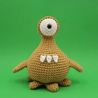 Adorable Blinkie the Monster Crochet Pattern