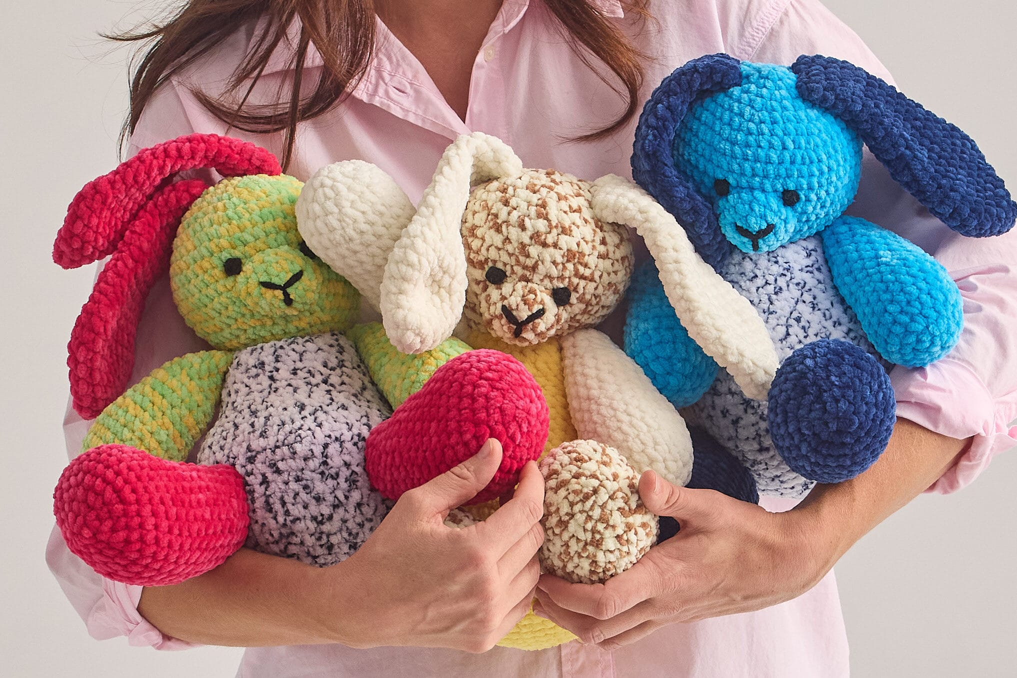 Adorable Fruits Bunnies: A Sweet & Chunky Crochet Pattern