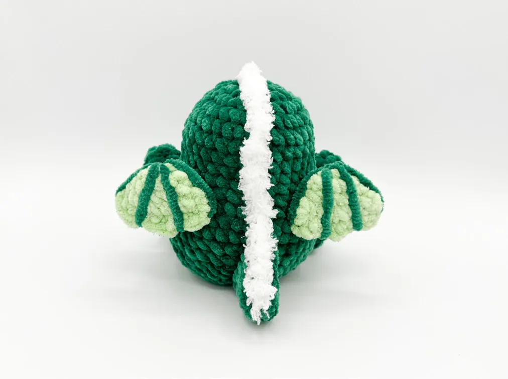 Lucky the Dragon: A Sparkly Chunky Crochet Amigurumi Pattern