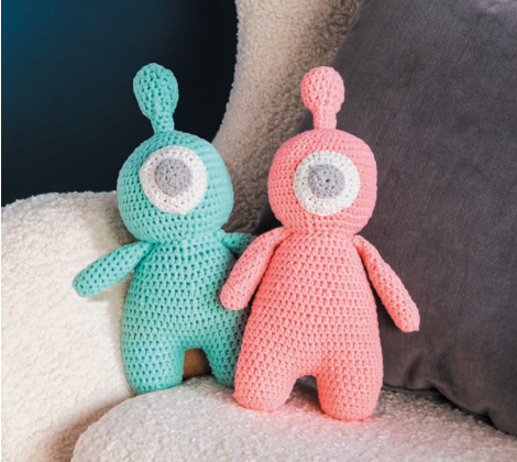 Adorable Bernat Bleep Blorp Toy