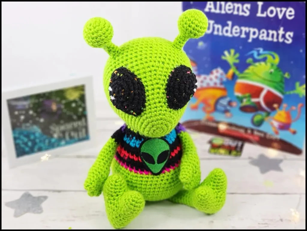 Zoog the Alien Crochet Pattern