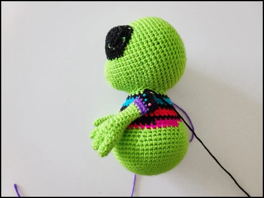 Zoog the Alien Crochet Pattern