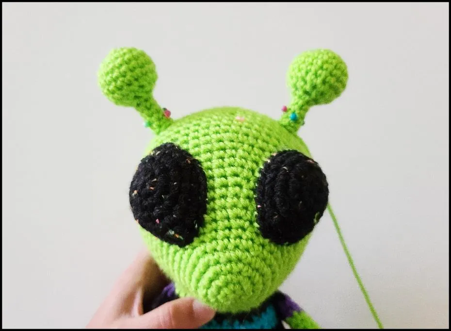 Zoog the Alien Crochet Pattern