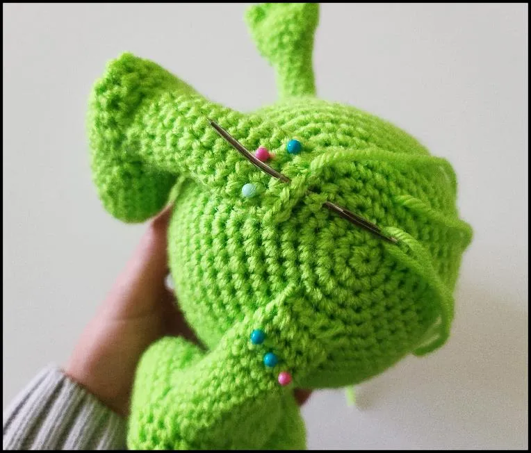 Zoog the Alien Crochet Pattern