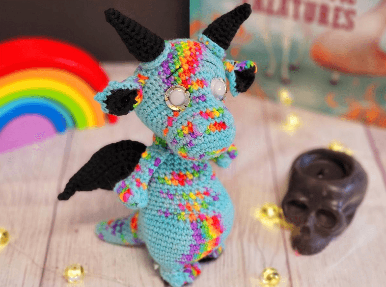 Rainier the Dragon Crochet Pattern: Create a Magical Amigurumi Friend