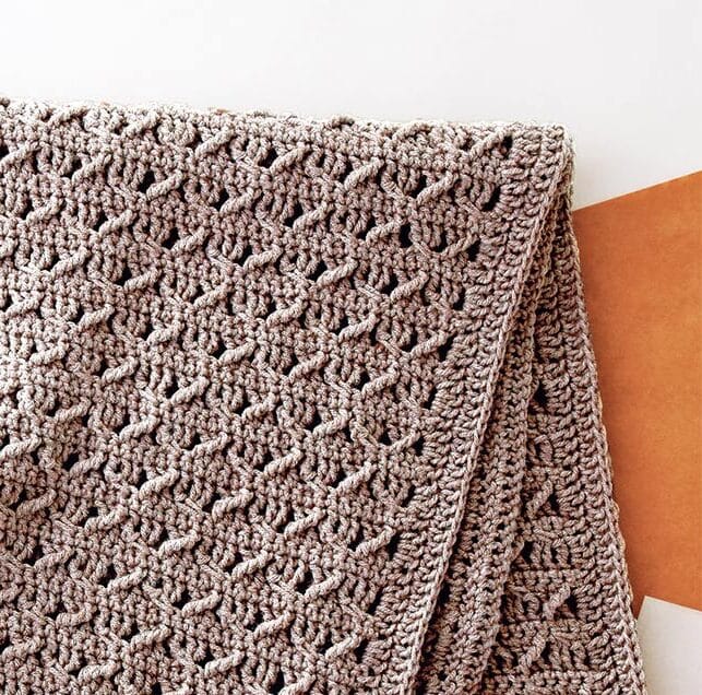 Crochet Lattice Lapghan