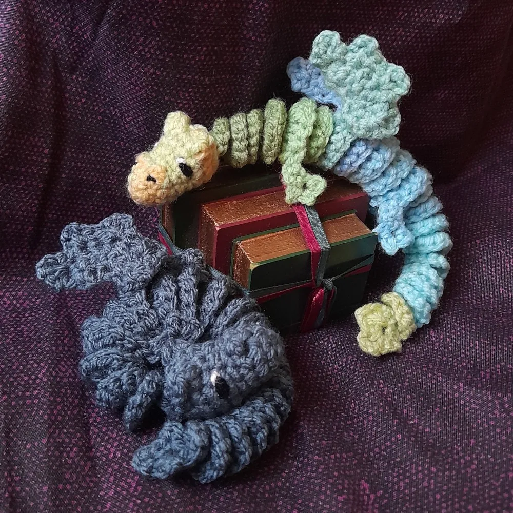 Worry Wyrm Crochet Pattern