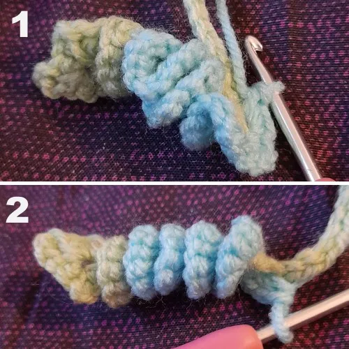 Worry Wyrm Crochet Pattern