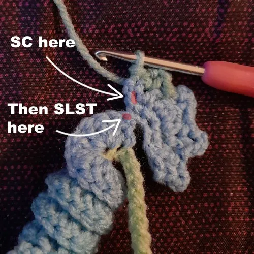 Worry Wyrm Crochet Pattern