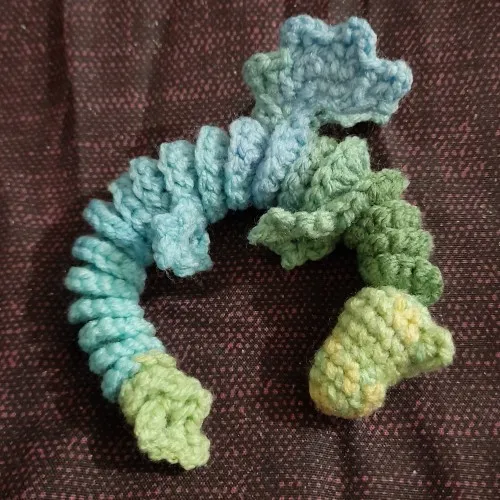 Worry Wyrm Crochet Pattern