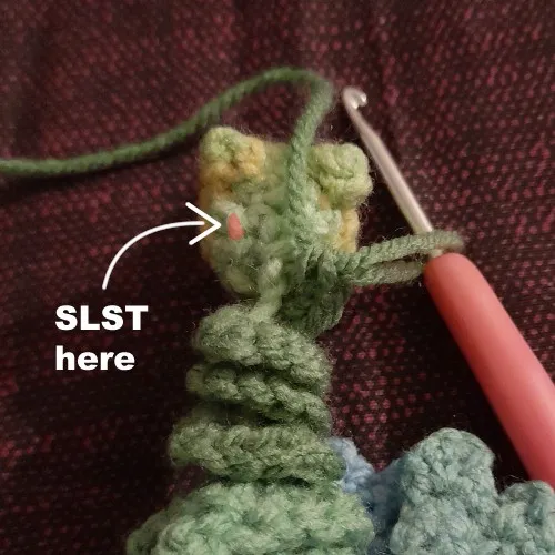 Worry Wyrm Crochet Pattern