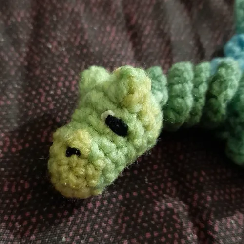 Worry Wyrm Crochet Pattern