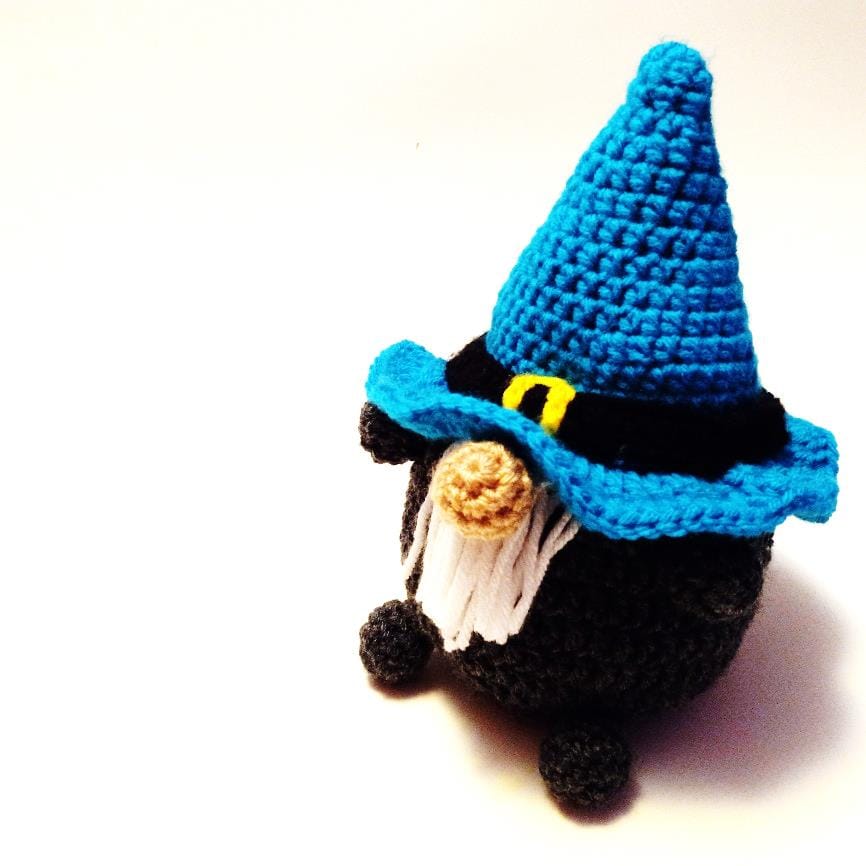 Adorable Crochet Gnome Container Free Pattern