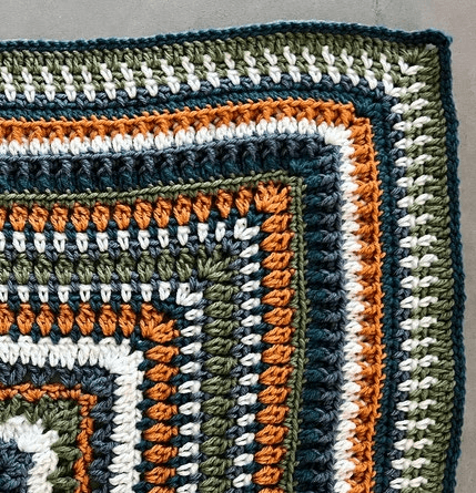 Crochet Study of Reality Blanket