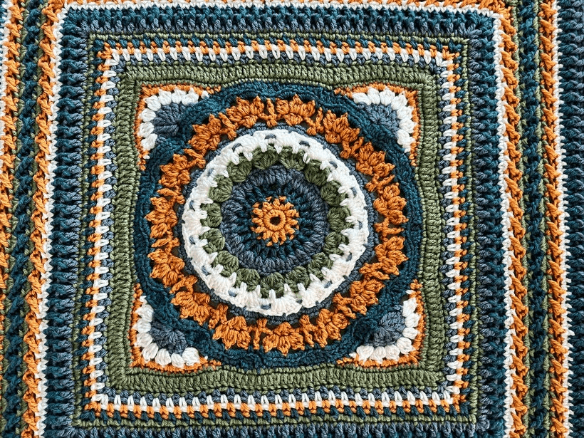 Crochet Study of Reality Blanket
