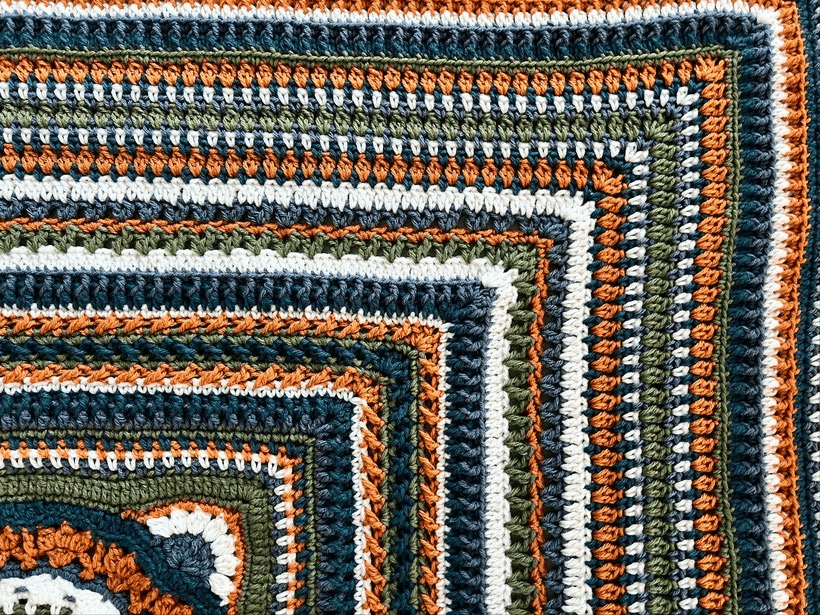 Crochet Study of Reality Blanket