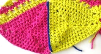 Easy Tessellated Triangles Crochet Throw