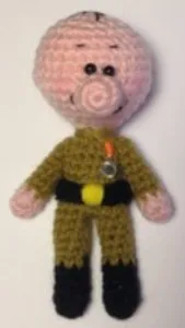 Soldier Doll Crochet Pattern