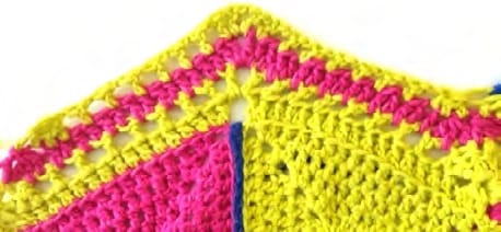Easy Tessellated Triangles Crochet Throw