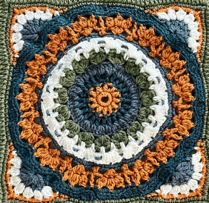 Crochet Study of Reality Blanket