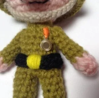Soldier Doll Crochet Pattern