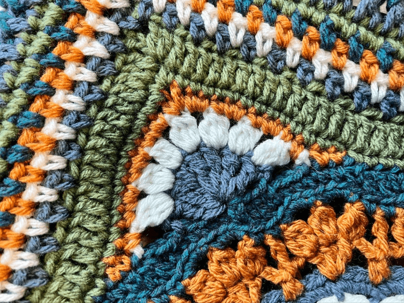 Crochet Study of Reality Blanket