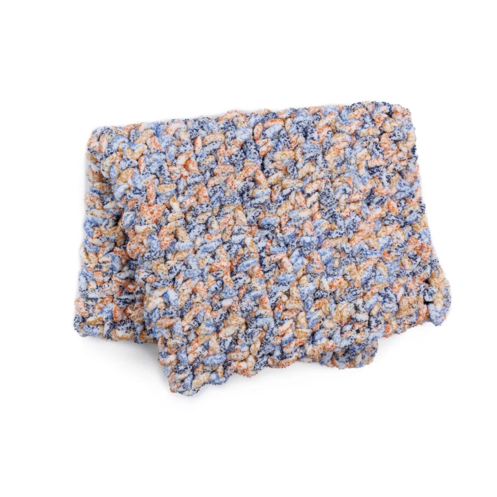 Big Texture Beginner Crochet Blanket
