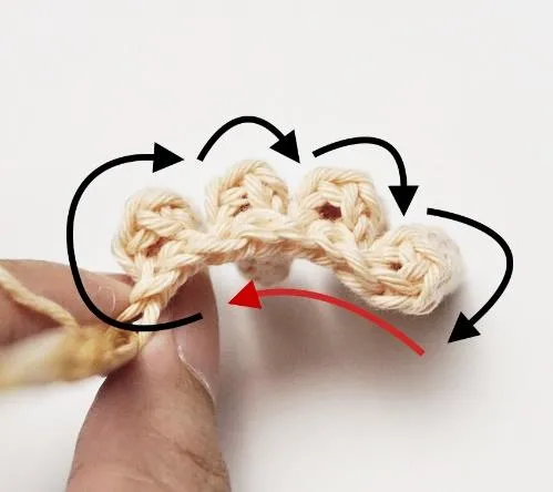 Whimsical Crochet Hand Pattern
