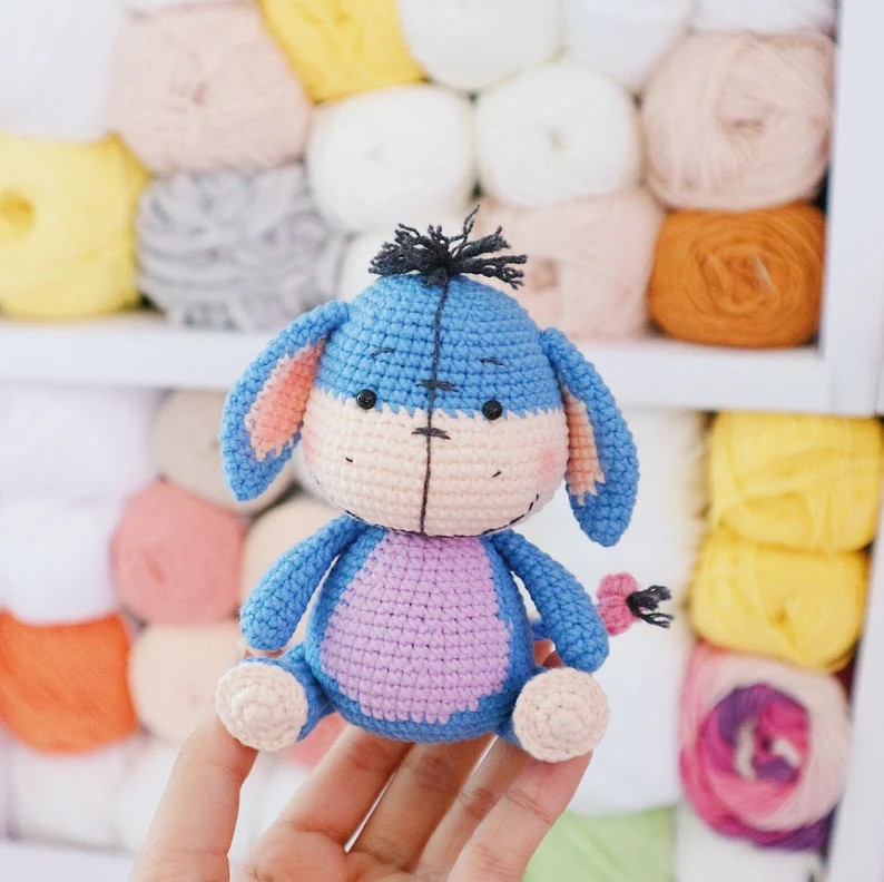 Easy Crochet Donkey Amigurumi: Free Adorable Pattern for Beginners