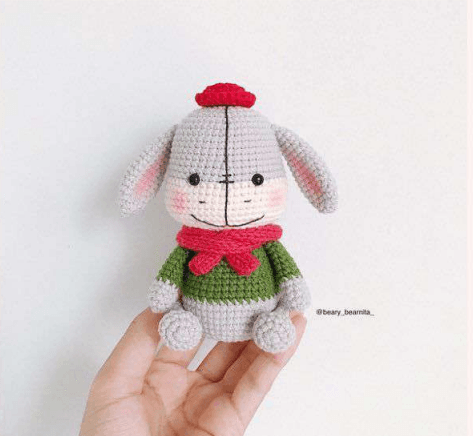 Easy Crochet Donkey Amigurumi: Free Adorable Pattern for Beginners