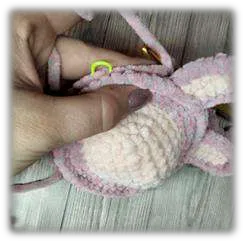 Crochet Labubu Mini Bag