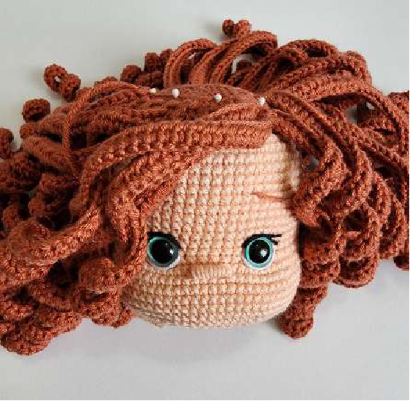 Merida Amigurumi Doll Pattern